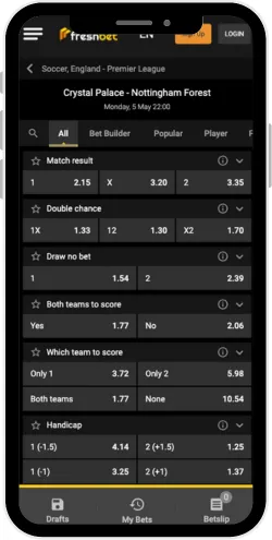 Freebet sport